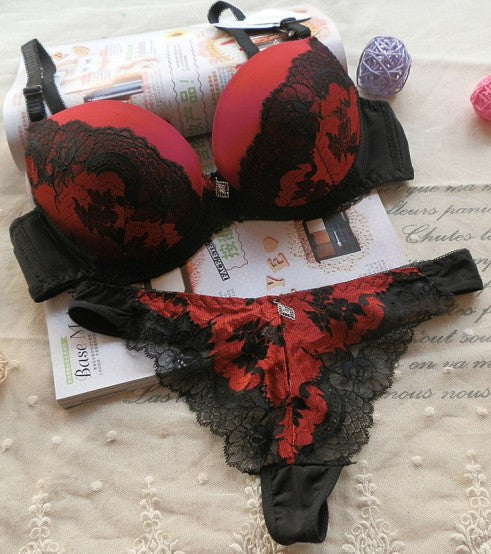Womens Sexy Set Bra Panties And Bra Sets With Lace Grande