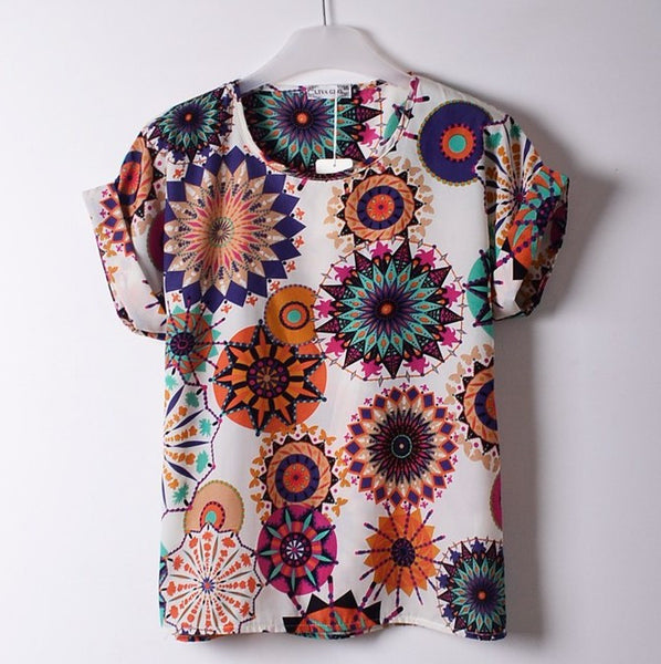 BIG SALE On Batwing Loose Chiffon Shirt