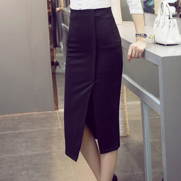 BIG SALE On Autumn Winter High Waisst midi bobycon pencil skirts