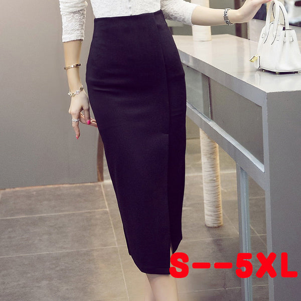 BIG SALE On Autumn Winter High Waisst midi bobycon pencil skirts