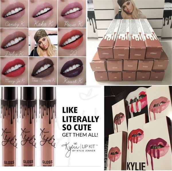 Kylie Lip Gloss Lipstick Kylie Jenner lip Kit & Lipliner lipgloss liquid lipstick matte kylie lip kit lip gloss