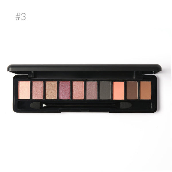 Brand Sugar-Box Makeup Palette Natural Eye Makeup Light 10 Colors Eye Shadow