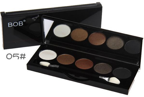 BOB 5 colors MAQUIAGEM Eyeshadow palette