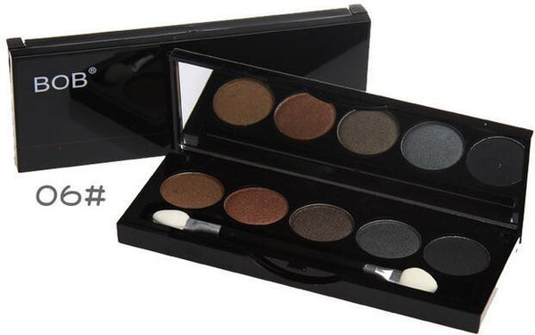 BOB 5 colors MAQUIAGEM Eyeshadow palette