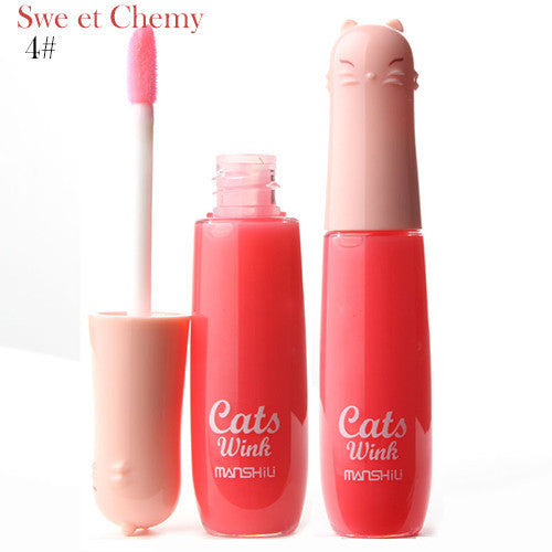 CATS WINK MANSHILI Wheaten Nude Moisture Care Vitamin E Nourish LipGloss in 12 Gorgeous Color