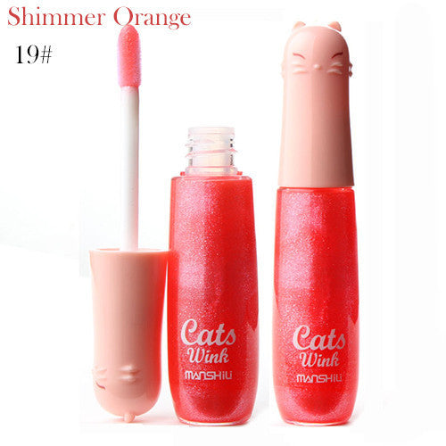 CATS WINK MANSHILI Wheaten Nude Moisture Care Vitamin E Nourish LipGloss in 12 Gorgeous Color