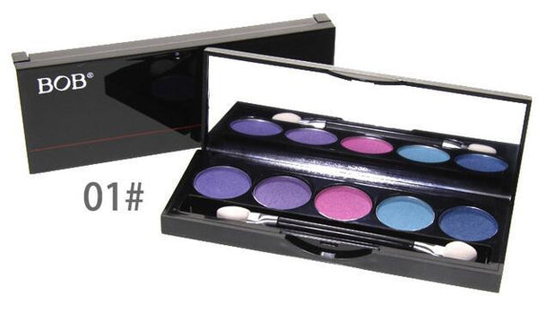 BOB 5 colors MAQUIAGEM Eyeshadow palette