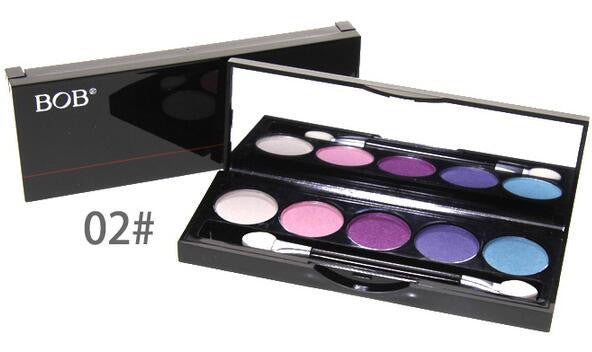 BOB 5 colors MAQUIAGEM Eyeshadow palette