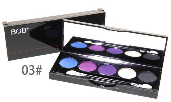 BOB 5 colors MAQUIAGEM Eyeshadow palette