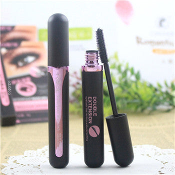 Brand DOUBLE EXTENSION Makeup Fiber Lashes Waterproof Mascara