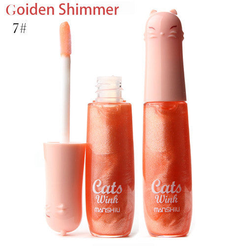 CATS WINK MANSHILI Wheaten Nude Moisture Care Vitamin E Nourish LipGloss in 12 Gorgeous Color