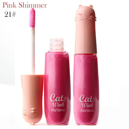 CATS WINK MANSHILI Wheaten Nude Moisture Care Vitamin E Nourish LipGloss in 12 Gorgeous Color