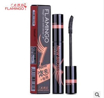 Mascara Brand FLAMINGO Magic And Stereo Comb Dense Lengthening Waterproof Easy to Wear Mascara