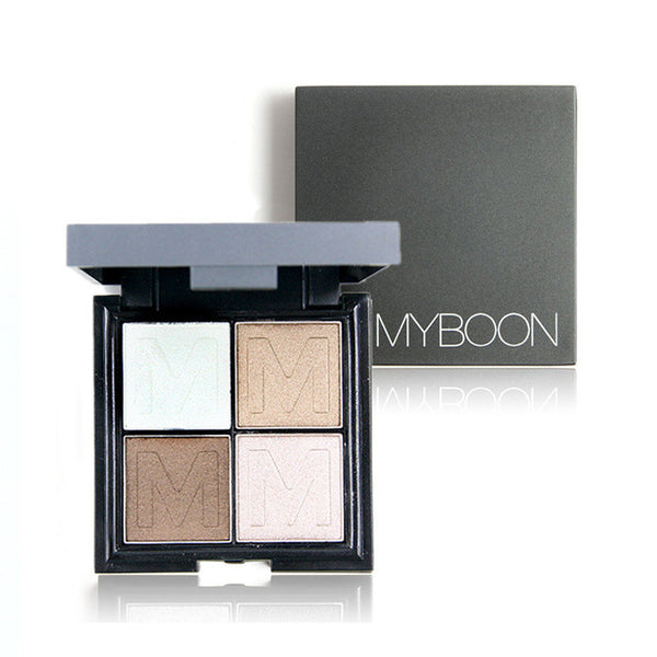 MY BOON 4 Colors Long-Lasting Eyeshadow Palette Kit