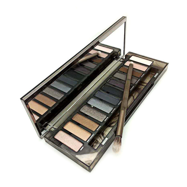 NAKED Professional NK smoky Makeup Eyeshadow Palette 12 Colors Smoke Eye Shadow with brush