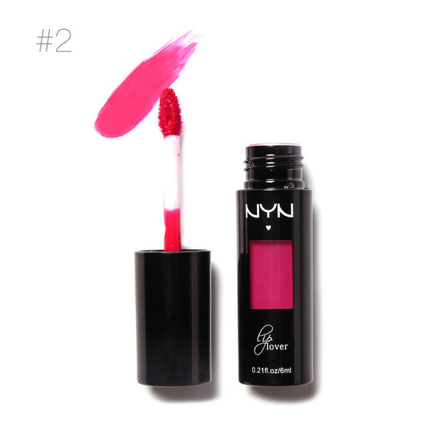 Brand NYN high Quality Silky Temptation Lip Glaze Lip Gloss Long Lasting Waterproof Lipgloss