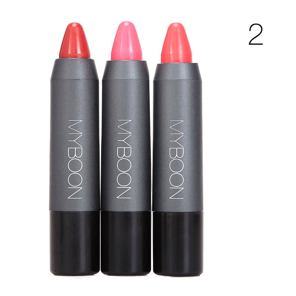LIPS LOVE for MYBOOM 3 Colors Makeup Waterproof Long Lasting Lipstick