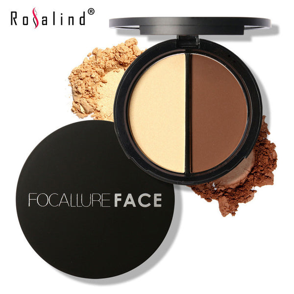 Brand FocallureFACE Makeup Blush Bronzer &Highlighter 2 Diff Color Concealer Bronzer Palette