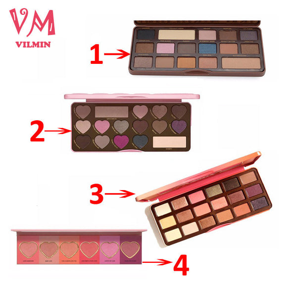 TOO FACED eyeshadow Sweet Peach Bar Eyeshadow Palette Love Flush Eye Shadow Collection Palette